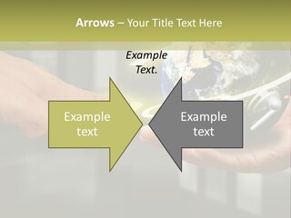 A Person Holding A Small Earth In Their Hands PowerPoint Template