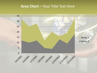 A Person Holding A Small Earth In Their Hands PowerPoint Template