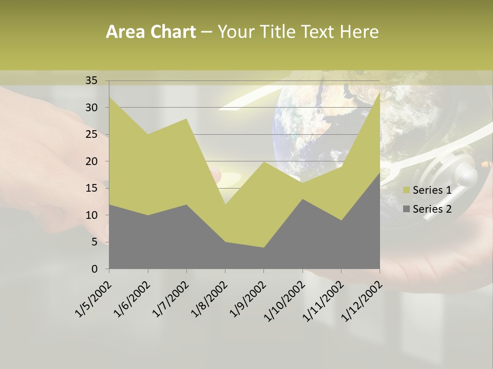 A Person Holding A Small Earth In Their Hands PowerPoint Template