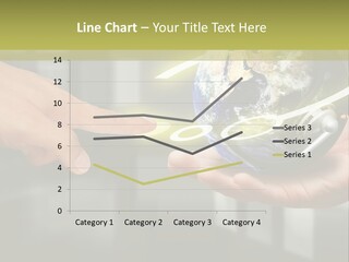 A Person Holding A Small Earth In Their Hands PowerPoint Template