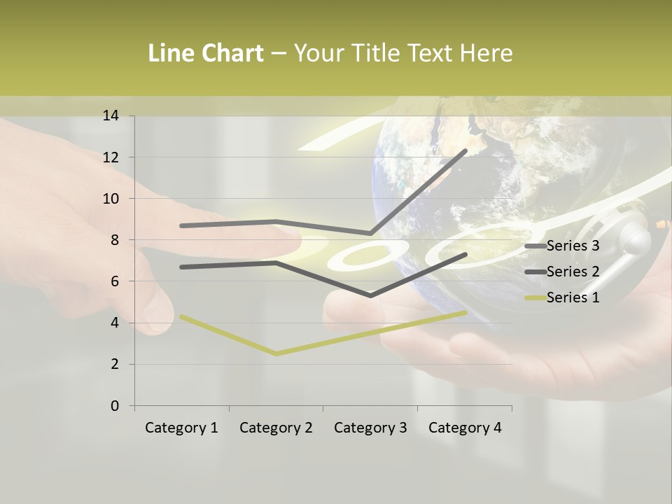 A Person Holding A Small Earth In Their Hands PowerPoint Template