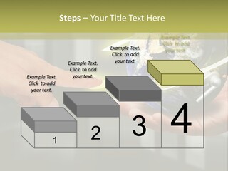 A Person Holding A Small Earth In Their Hands PowerPoint Template
