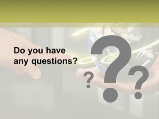 A Person Holding A Small Earth In Their Hands PowerPoint Template