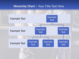A Man Is Running On A Treadmill In A Gym PowerPoint Template