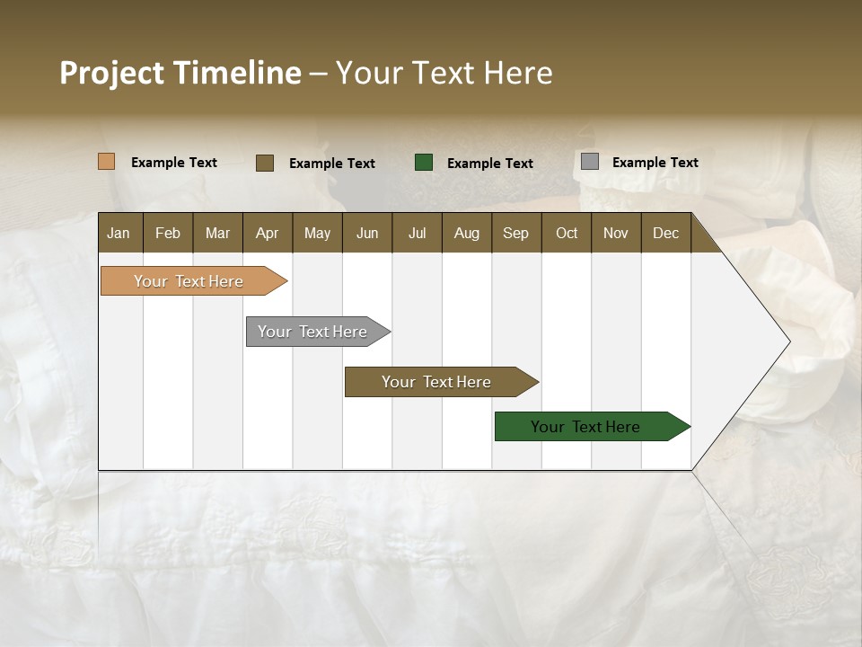 A Bunch Of Pillows On A Bed With A Name Of Presentation PowerPoint Template