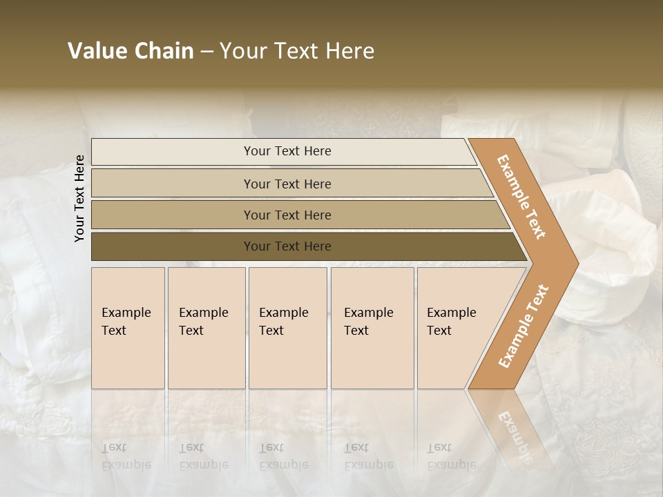 A Bunch Of Pillows On A Bed With A Name Of Presentation PowerPoint Template