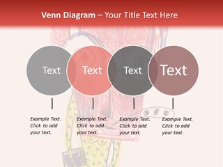 A Child's Drawing Of A Monster With Glasses PowerPoint Template