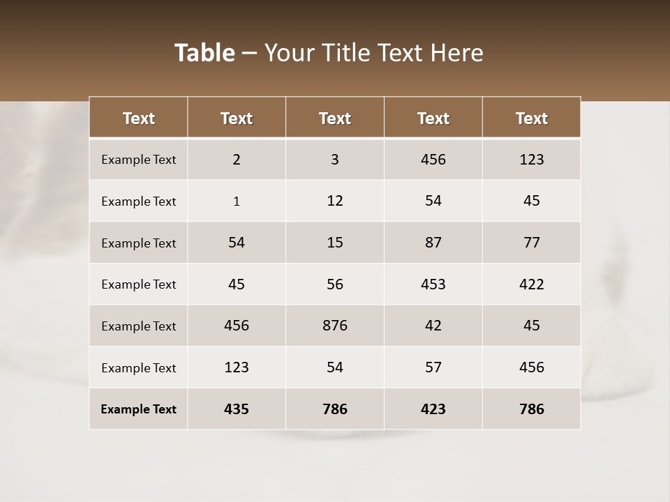A Brown And White Cat With Blue Eyes Laying Down PowerPoint Template