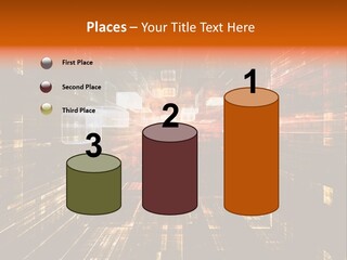 A Colorful Abstract Background With Squares And Lines PowerPoint Template