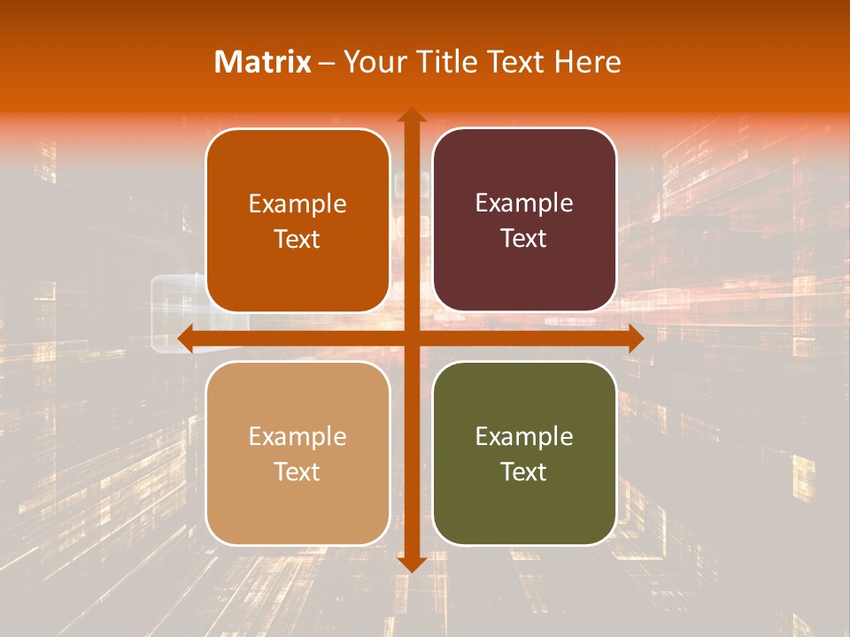 A Colorful Abstract Background With Squares And Lines PowerPoint Template