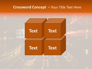 A Colorful Abstract Background With Squares And Lines PowerPoint Template