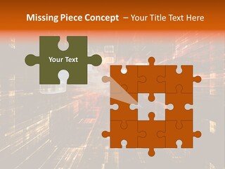 A Colorful Abstract Background With Squares And Lines PowerPoint Template