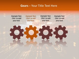 A Colorful Abstract Background With Squares And Lines PowerPoint Template