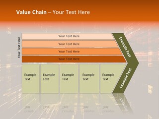 A Colorful Abstract Background With Squares And Lines PowerPoint Template