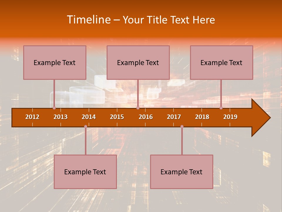 A Colorful Abstract Background With Squares And Lines PowerPoint Template