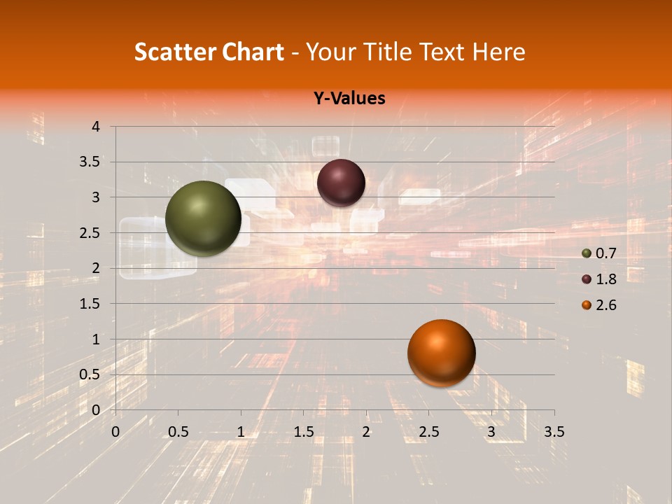 A Colorful Abstract Background With Squares And Lines PowerPoint Template