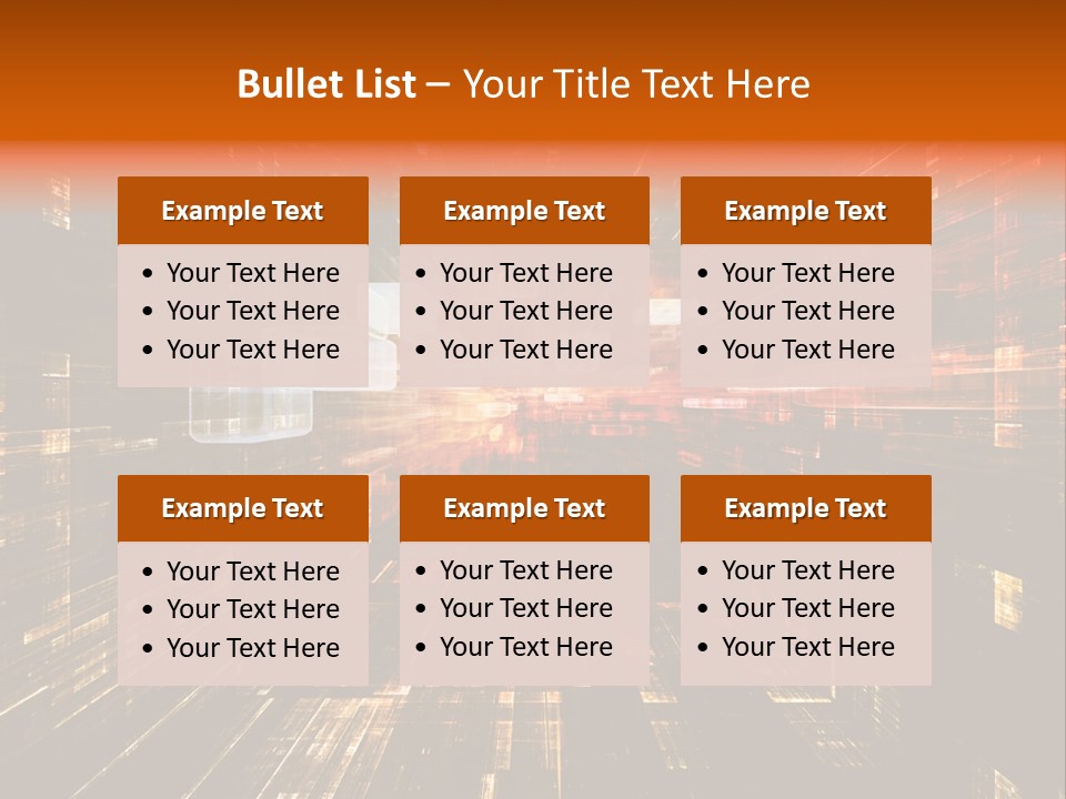 A Colorful Abstract Background With Squares And Lines PowerPoint Template