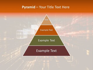 A Colorful Abstract Background With Squares And Lines PowerPoint Template