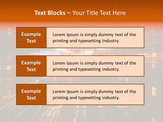 A Colorful Abstract Background With Squares And Lines PowerPoint Template