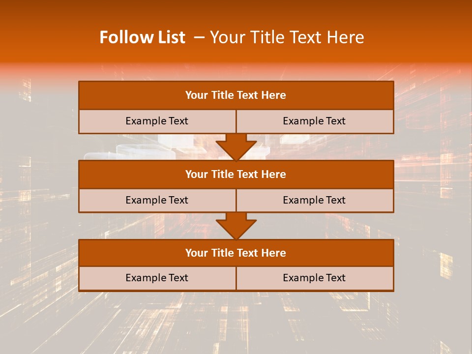 A Colorful Abstract Background With Squares And Lines PowerPoint Template