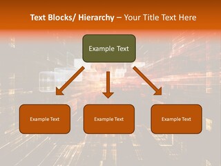 A Colorful Abstract Background With Squares And Lines PowerPoint Template