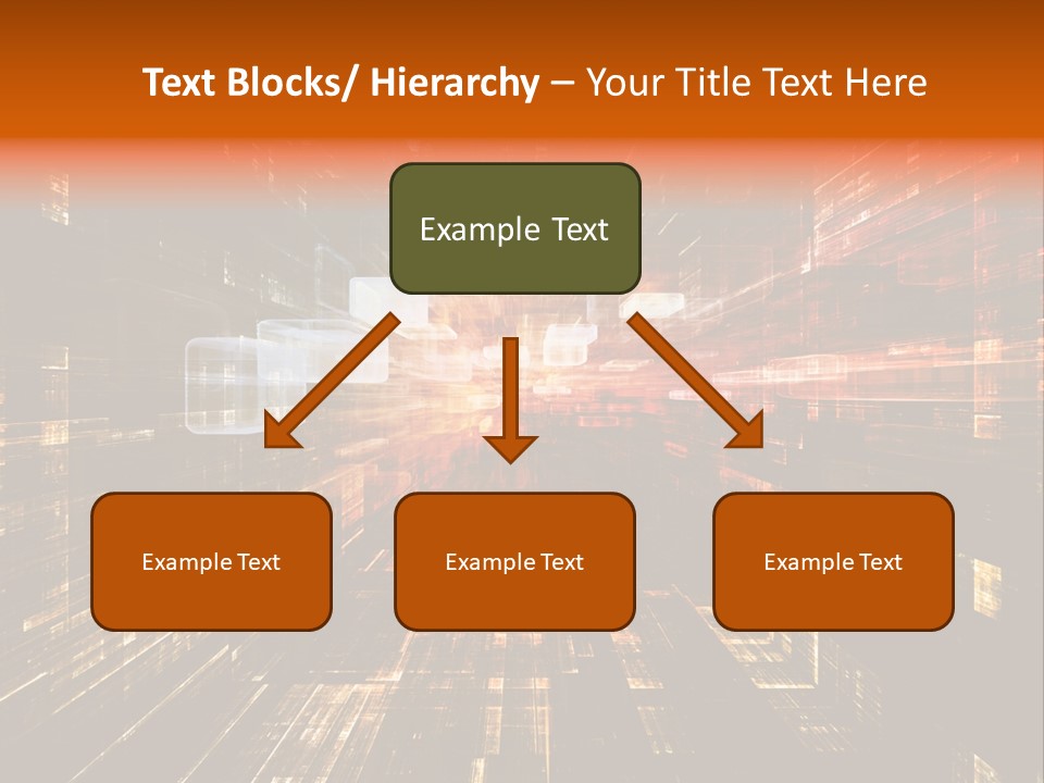 A Colorful Abstract Background With Squares And Lines PowerPoint Template