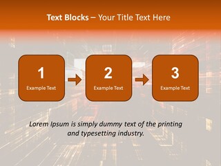 A Colorful Abstract Background With Squares And Lines PowerPoint Template