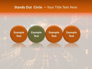 A Colorful Abstract Background With Squares And Lines PowerPoint Template