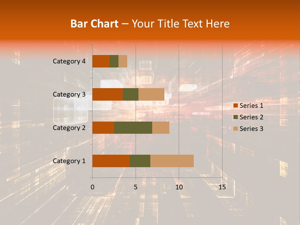 A Colorful Abstract Background With Squares And Lines PowerPoint Template
