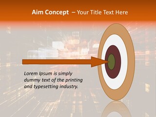 A Colorful Abstract Background With Squares And Lines PowerPoint Template