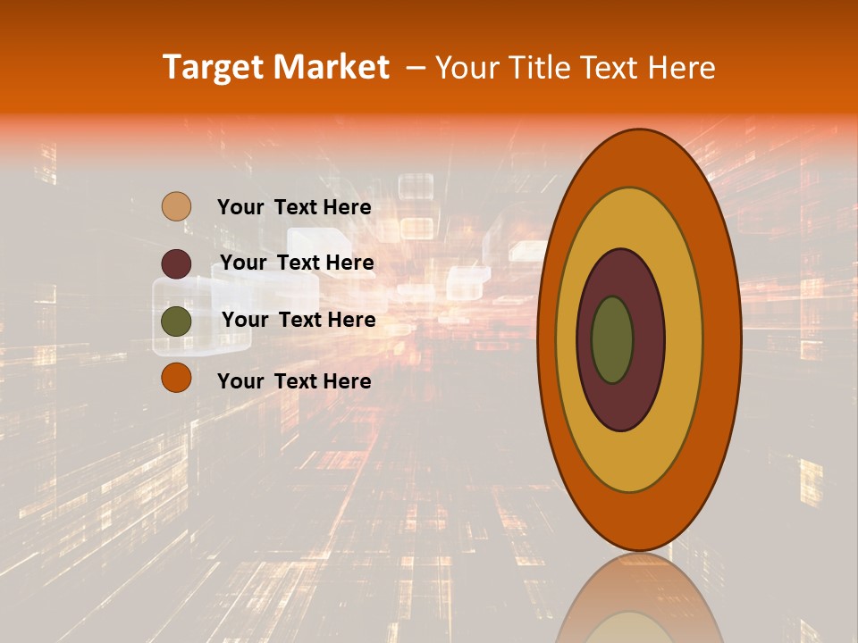 A Colorful Abstract Background With Squares And Lines PowerPoint Template