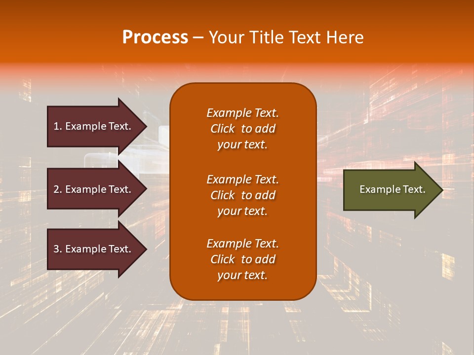 A Colorful Abstract Background With Squares And Lines PowerPoint Template