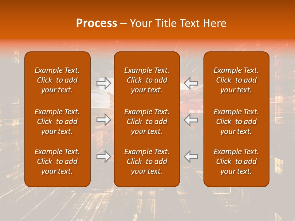 A Colorful Abstract Background With Squares And Lines PowerPoint Template