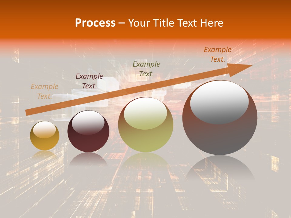 A Colorful Abstract Background With Squares And Lines PowerPoint Template