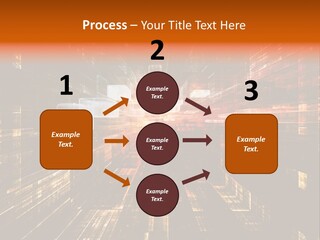 A Colorful Abstract Background With Squares And Lines PowerPoint Template