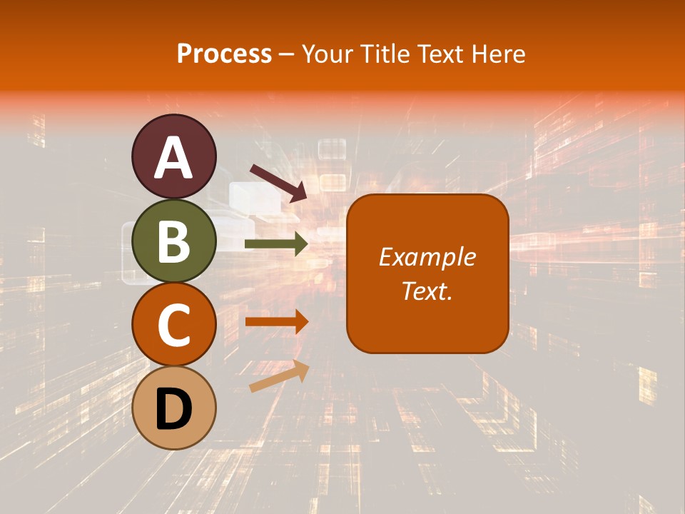 A Colorful Abstract Background With Squares And Lines PowerPoint Template