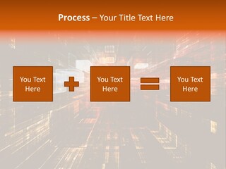 A Colorful Abstract Background With Squares And Lines PowerPoint Template