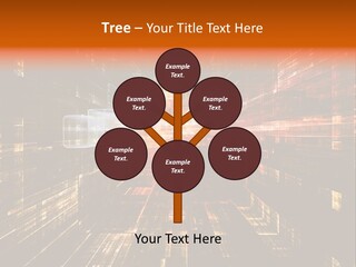 A Colorful Abstract Background With Squares And Lines PowerPoint Template