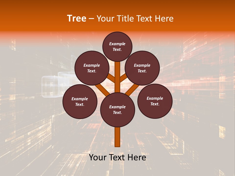 A Colorful Abstract Background With Squares And Lines PowerPoint Template