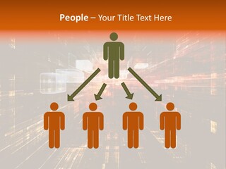 A Colorful Abstract Background With Squares And Lines PowerPoint Template