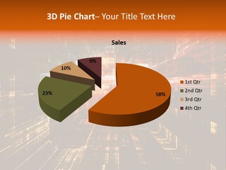 A Colorful Abstract Background With Squares And Lines PowerPoint Template