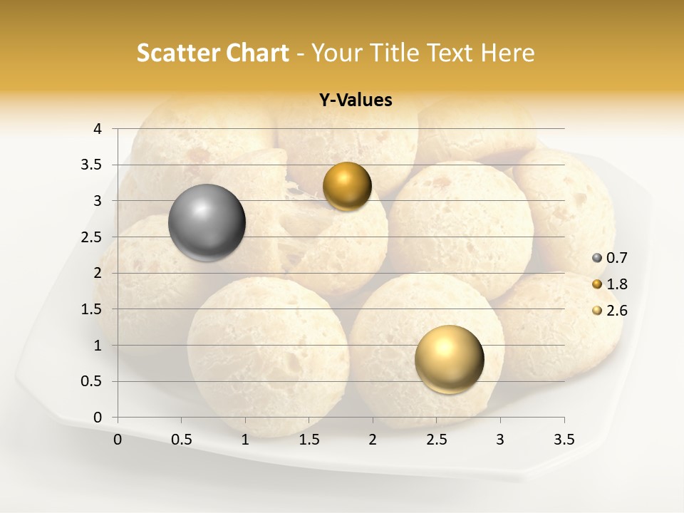 A White Plate Filled With Food On Top Of A Table PowerPoint Template