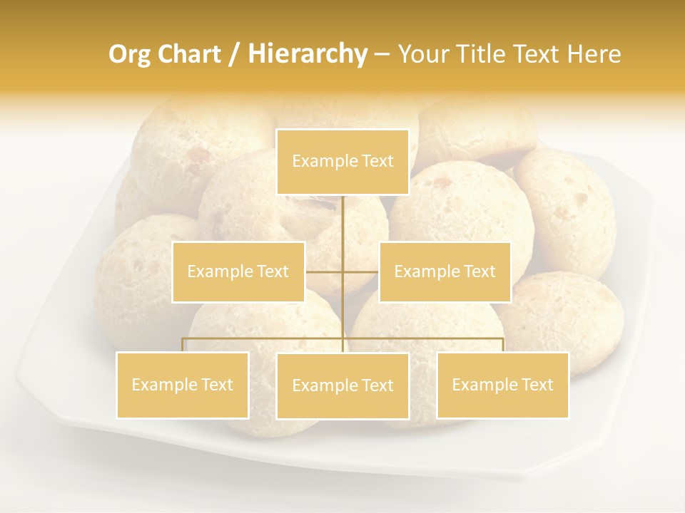 A White Plate Filled With Food On Top Of A Table PowerPoint Template