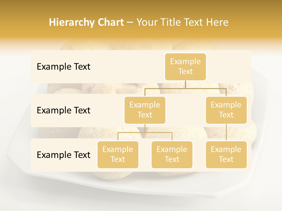 A White Plate Filled With Food On Top Of A Table PowerPoint Template