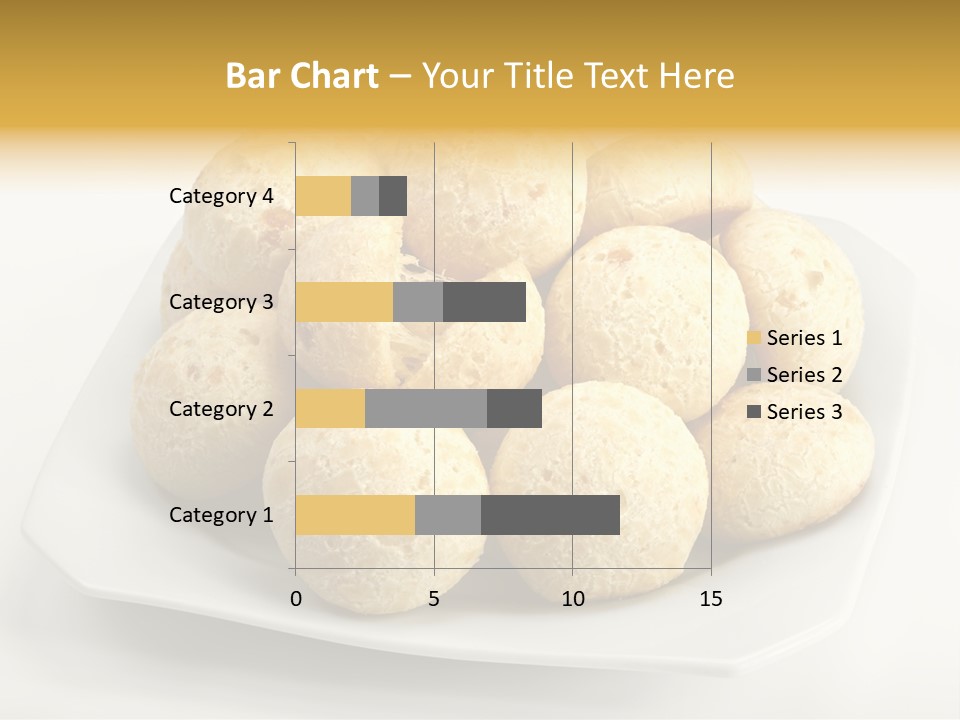 A White Plate Filled With Food On Top Of A Table PowerPoint Template