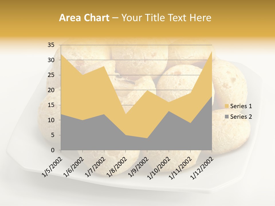 A White Plate Filled With Food On Top Of A Table PowerPoint Template
