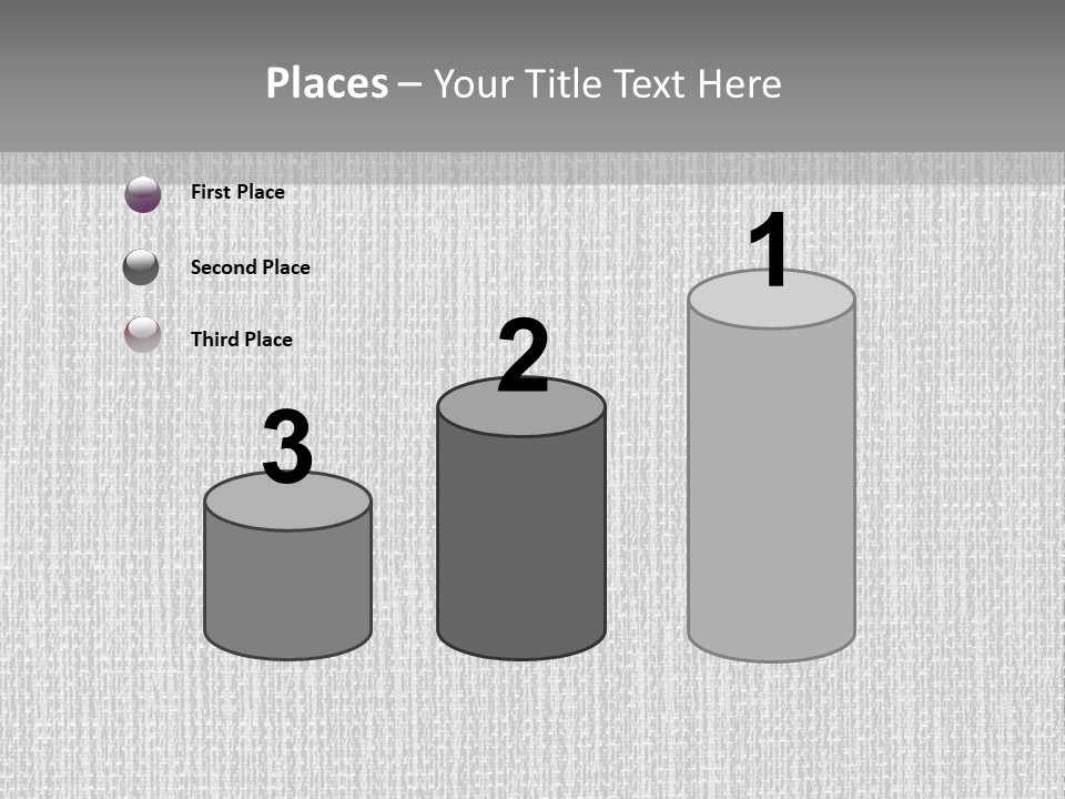 A Gray And White Background With The Words Name Of Presentation Company Name PowerPoint Template