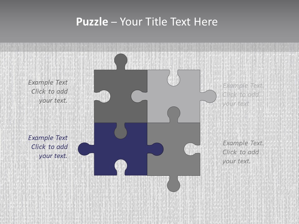 A Gray And White Background With The Words Name Of Presentation Company Name PowerPoint Template