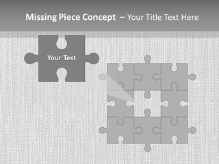 A Gray And White Background With The Words Name Of Presentation Company Name PowerPoint Template