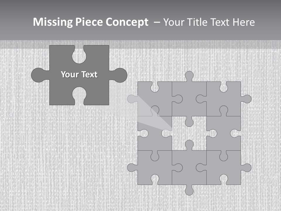 A Gray And White Background With The Words Name Of Presentation Company Name PowerPoint Template